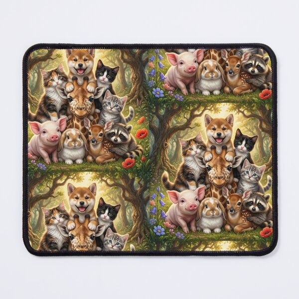 Item preview, Magical Animal Friends in the Forest. designed and sold by JoyNest = "The nest of joy".