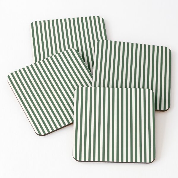 Item preview, Classic Green Stripe Christmas Pattern designed and sold by Ioanna-Studio.