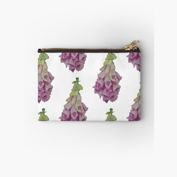 Item preview, Single pink foxglove watercolour art painting  designed and sold by esvb.