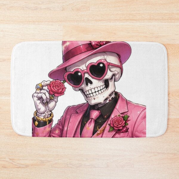 Item preview, Pink Fashion Skeleton Boss designed and sold by DailyDoodlesBySumbul.