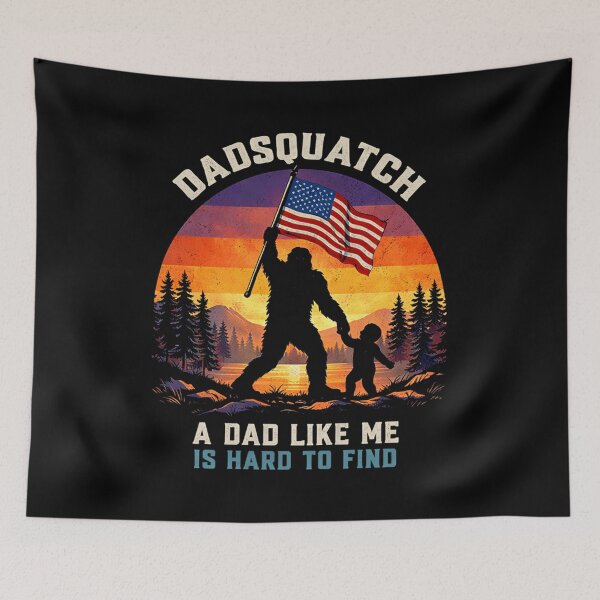 Item preview, A Dad Like Me is Hard to Find - Funny Bigfoot Father's Day designed and sold by PixelMarrero.