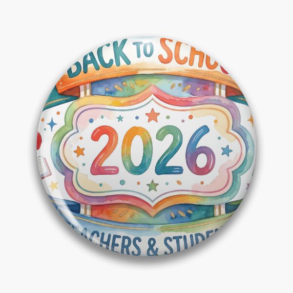 Item preview, Back to School 2026 Teachers and Students | Colorful Watercolor School Supplies designed and sold by shuttermarket.