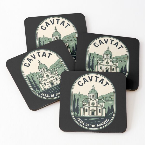 Item preview, Cavtat Croacia Emblema de viaje vintage Perla Adriático designed and sold by k3rstman1.