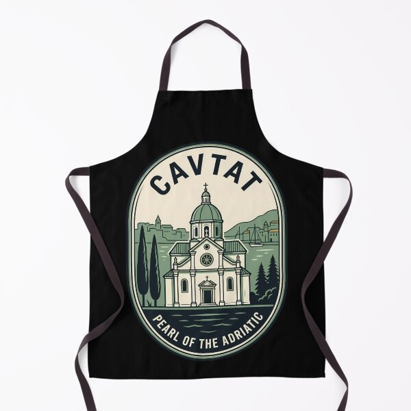 Item preview, Cavtat Croatia Vintage Travel Emblem Pearl Adriatic designed and sold by k3rstman1.