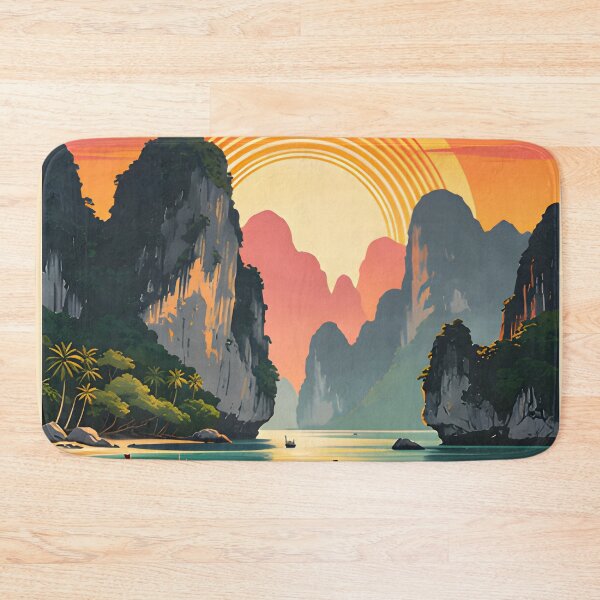 Item preview, Phangna bay - Thailand Retro Sunset Collection designed and sold by Spirit of Siam.