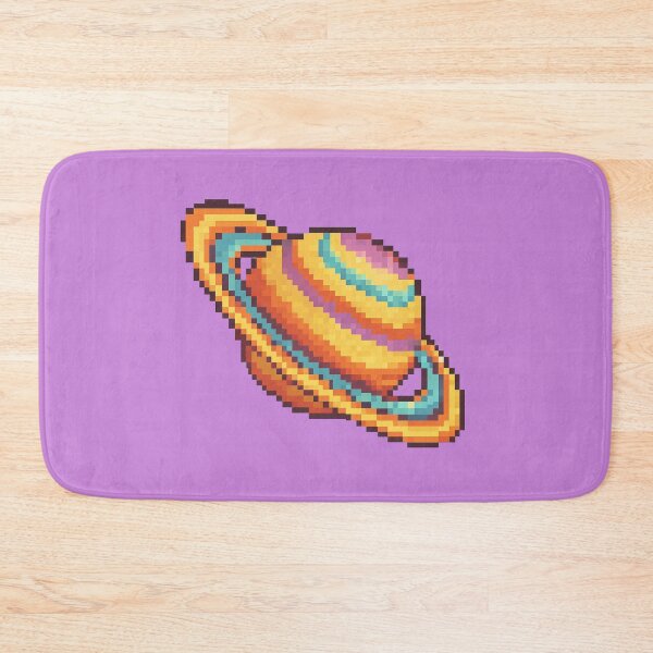 Item preview, Pixel Colorful Saturn designed and sold by tamsclub.