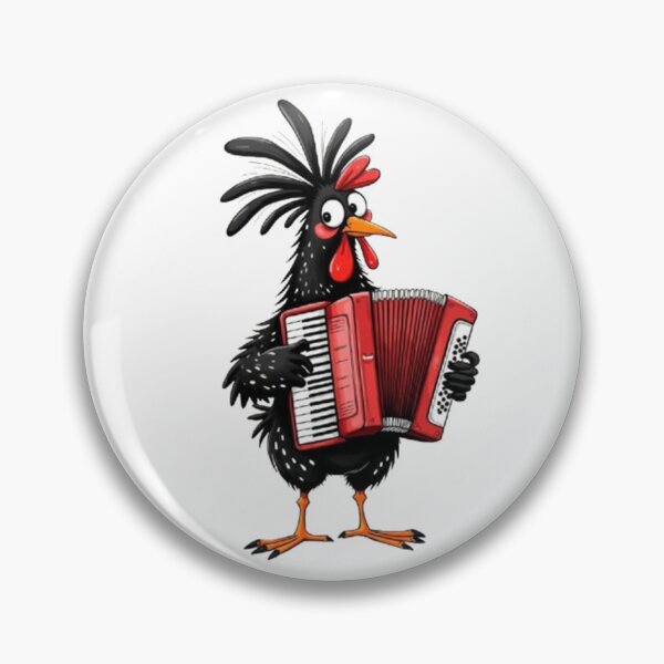 Item preview, Funky Polish Crested Chicken designed and sold by BajioAmigos.