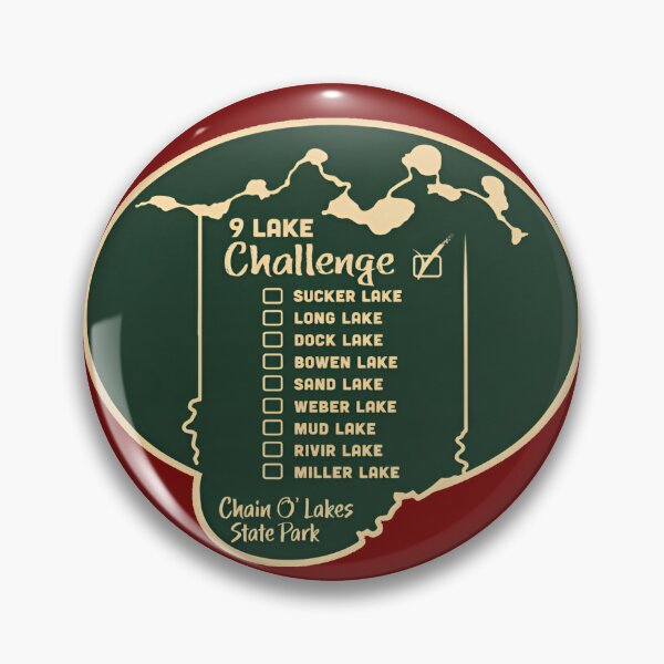 Item preview, Chain O' Lakes State Park designed and sold by Broken Antler Designs .