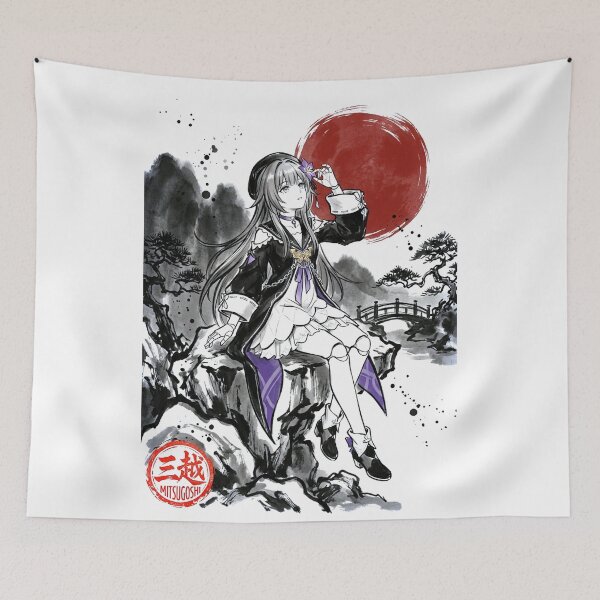 Item preview, Herta Sumi-e designed and sold by Mitsugoshi.