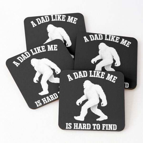 Item preview, A Dad Like Me is Hard to Find - Funny Bigfoot Father's Day designed and sold by PixelMarrero.