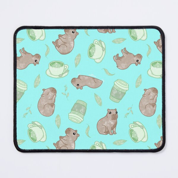 Item preview, Capybara Matcha and Chill designed and sold by FoxfireStardust.