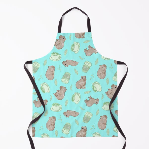 Item preview, Capybara Matcha and Chill designed and sold by FoxfireStardust.