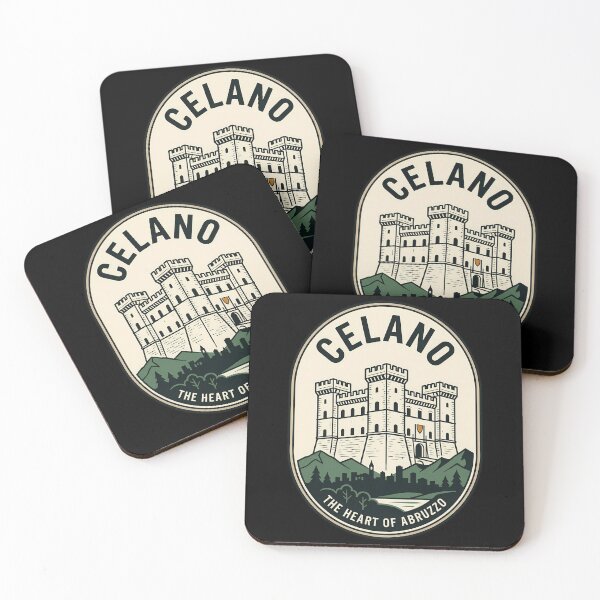Item preview, Celano Abruzzo Italy Vintage Travel Emblem designed and sold by k3rstman1.