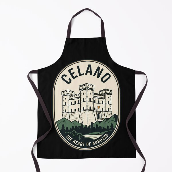 Aperçu de l'œuvre Celano Abruzzo Italie Emblème de voyage vintage créée et vendue par k3rstman1.
