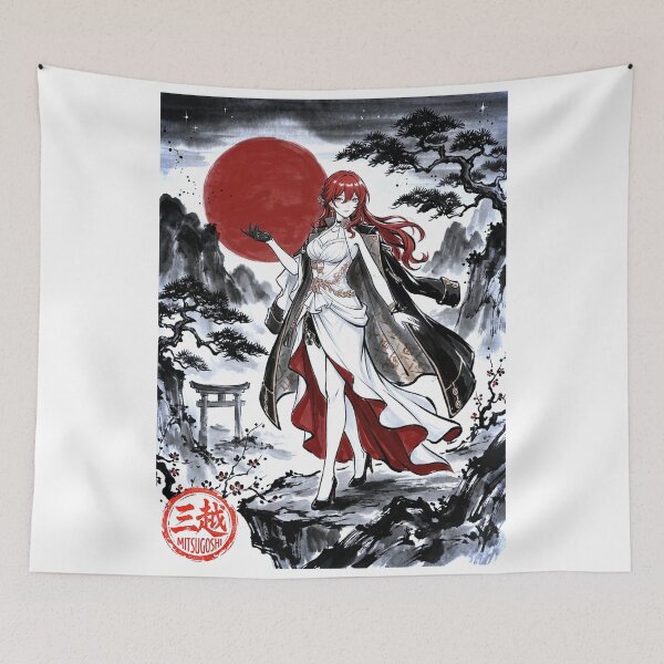 Item preview, Himeko Sumi-e designed and sold by Mitsugoshi.
