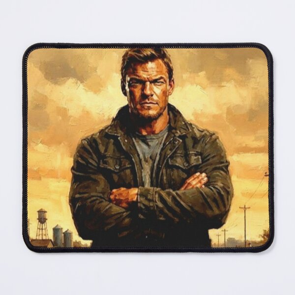 Item preview, Reacher Retro Action Thriller Jack Reacher Highway Drifter Tribute Art Movie Poster designed and sold by Art's Diner.