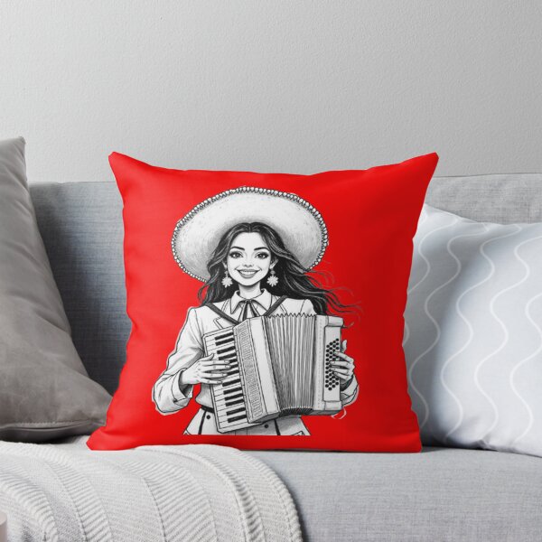 Item preview, Latina Acordeonista designed and sold by BajioAmigos.