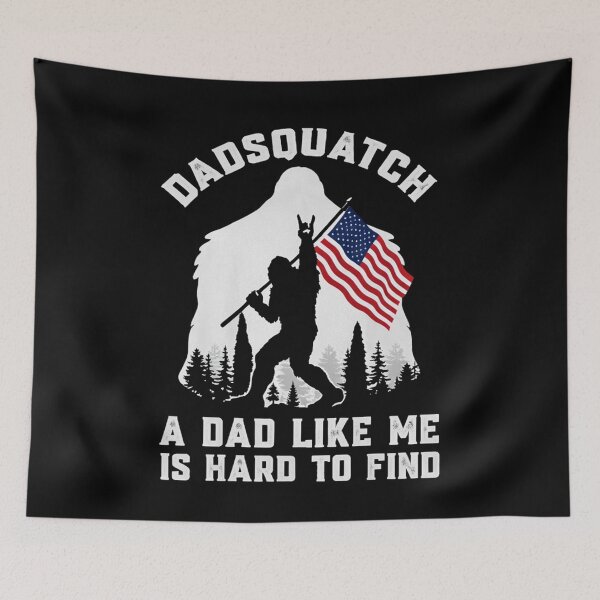 Item preview, A Dad Like Me is Hard to Find - Funny Bigfoot Father's Day designed and sold by PixelMarrero.