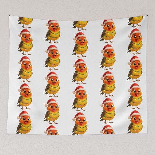 Item preview, Christmas Western Tanager designed and sold by Sillytoe.