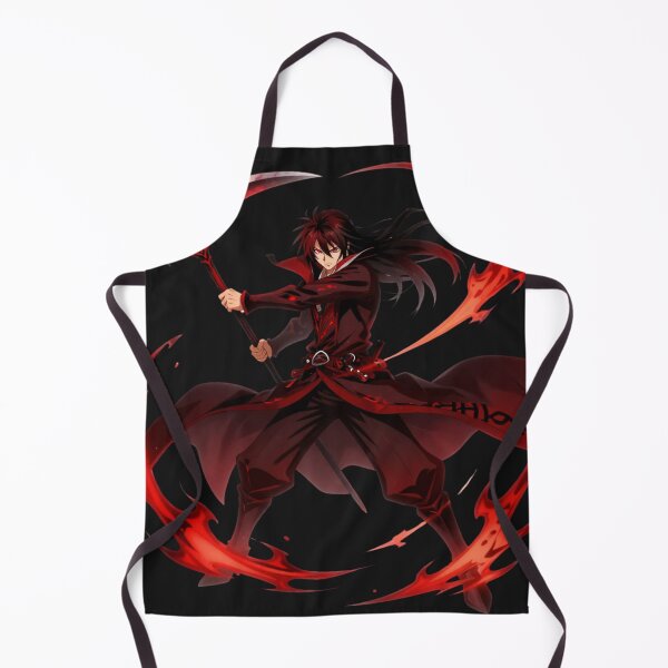 Item preview, Blood Mage Reaper - Dark Scythe Sorcerer - Urban Fantasy Anime Character designed and sold by Revyra.