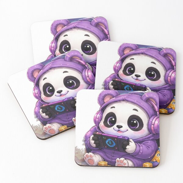 Item preview, Cute Gamer Panda Hoodie designed and sold by DailyDoodlesBySumbul.