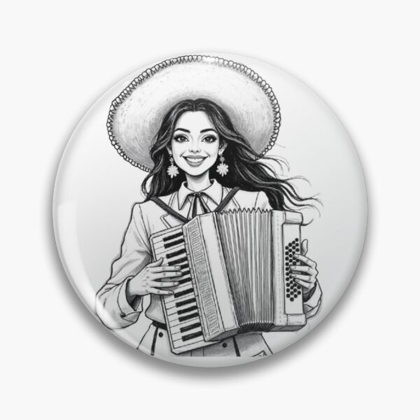 Item preview, The Accordion Woman designed and sold by BajioAmigos.