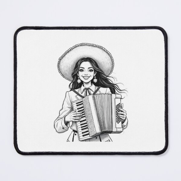 Item preview, The Accordion Woman designed and sold by BajioAmigos.
