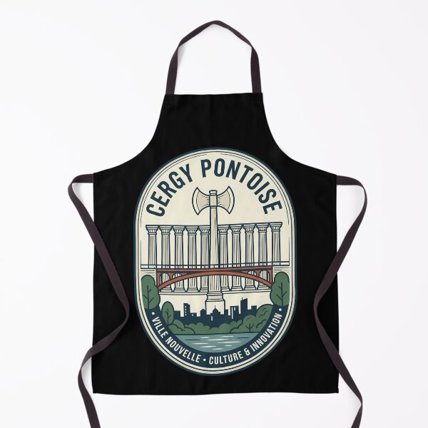Item preview, Cergy Pontoise France Vintage Travel Emblem designed and sold by k3rstman1.