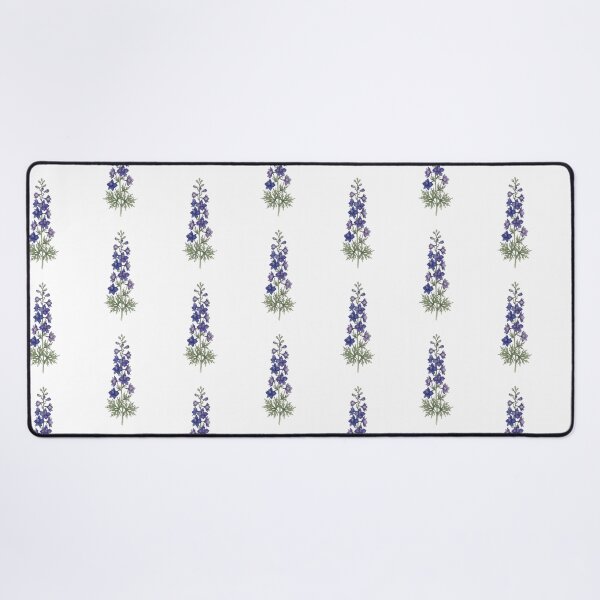 Item preview, Purple Delphinium Botanical Illustration – Elegant Wildflower Line Art designed and sold by Zaitmiprints.