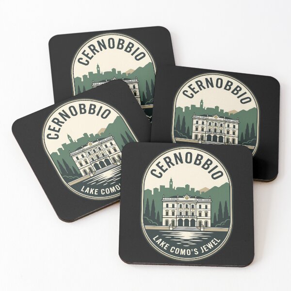 Item preview, Cernobbio Lake Como Italy Vintage Travel Emblem designed and sold by k3rstman1.