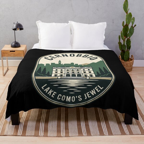 Item preview, Cernobbio Lake Como Italy Vintage Travel Emblem designed and sold by k3rstman1.