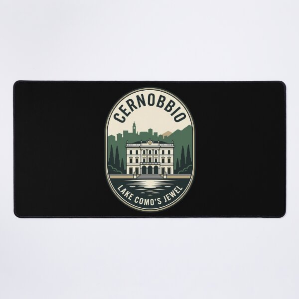 Item preview, Cernobbio Lake Como Italy Vintage Travel Emblem designed and sold by k3rstman1.