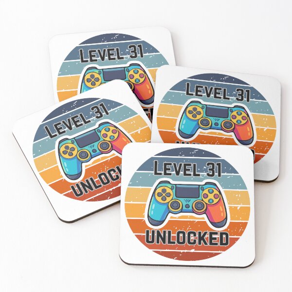 Item preview, Retro Gamer - Level 31 Unlocked designed and sold by MayaCordalia.
