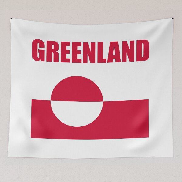 Item preview, Flag Of Greenland  designed and sold by Inspirationmotivation.