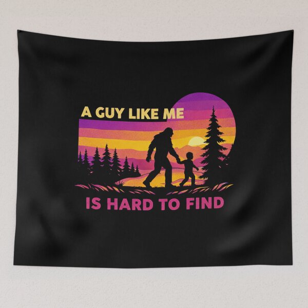 Item preview, A Dad Like Me is Hard to Find - Funny Bigfoot Father's Day designed and sold by PixelMarrero.