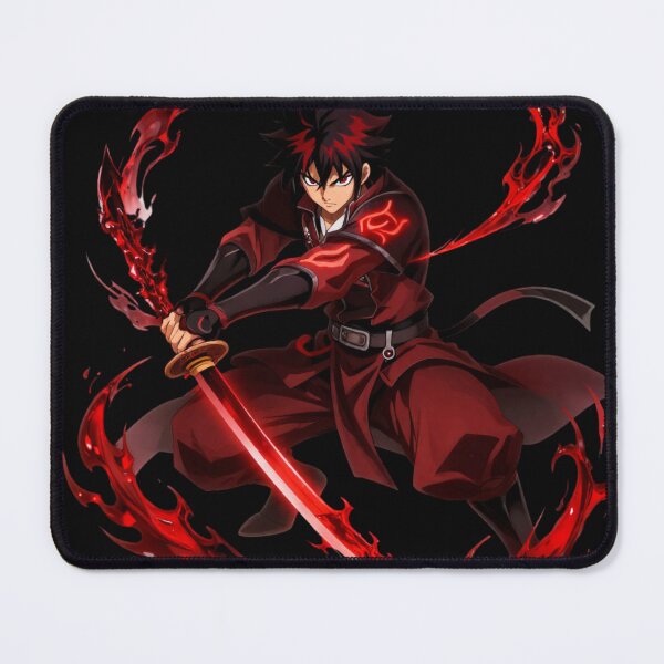 Item preview, Blood Mage Warrior - Dark Swordsman Blood Magic - Urban Fantasy Anime Character designed and sold by Revyra.
