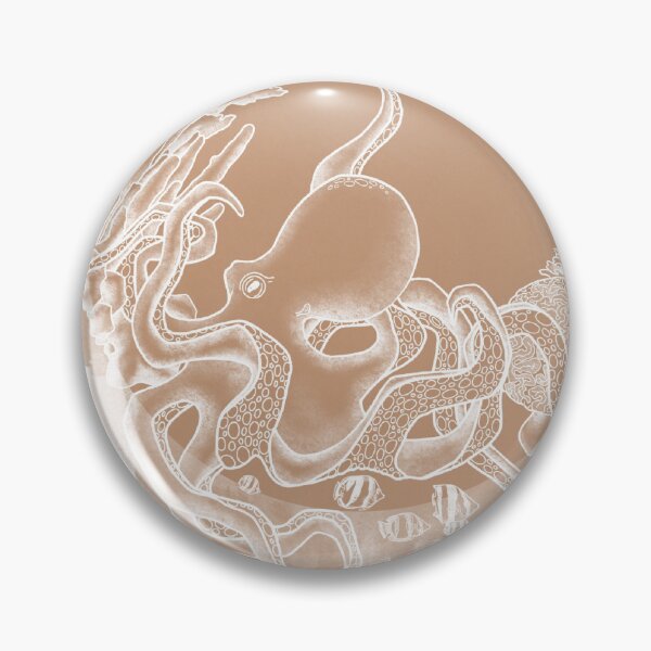 Item preview, curious octopus  designed and sold by Dori Sparrow.