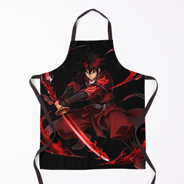 Item preview, Blood Mage Warrior - Dark Swordsman Blood Magic - Urban Fantasy Anime Character designed and sold by Revyra.