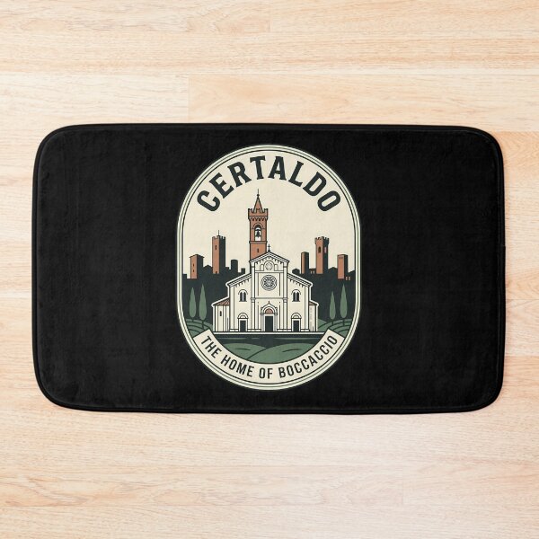 Item preview, Certaldo Italy Vintage Travel Emblem Boccaccio Home designed and sold by k3rstman1.
