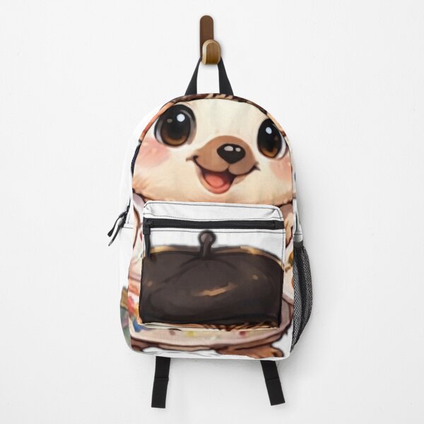 Item preview, Cute Artist Hedgehog Painter designed and sold by DailyDoodlesBySumbul.