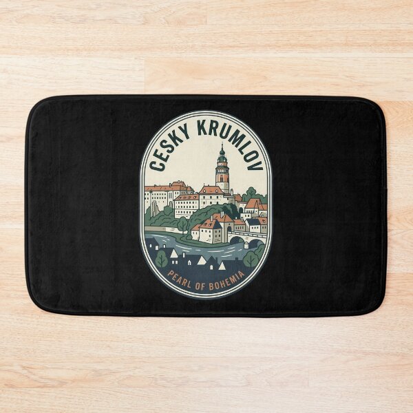 Item preview, Vintage Travel Emblem Cesky Krumlov Pearl Bohemia designed and sold by k3rstman1.