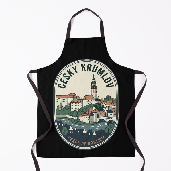 Item preview, Vintage Travel Emblem Cesky Krumlov Pearl Bohemia designed and sold by k3rstman1.