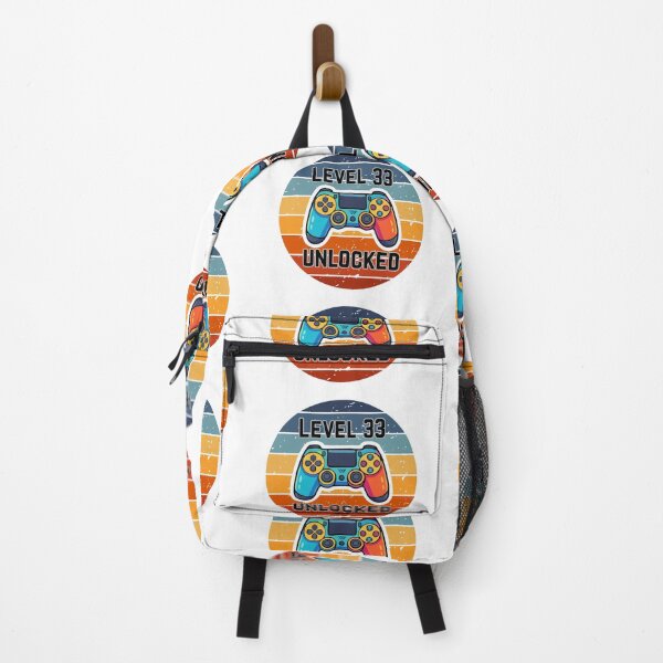 Item preview, Retro Gamer - Level 33 Unlocked designed and sold by MayaCordalia.