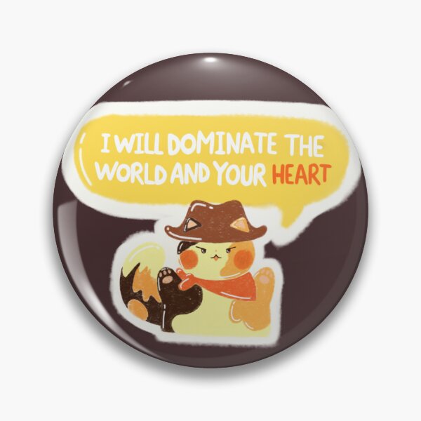 Item preview, Cowboy Cat I Will Dominate The World And Your Heart designed and sold by cinna-nucita.