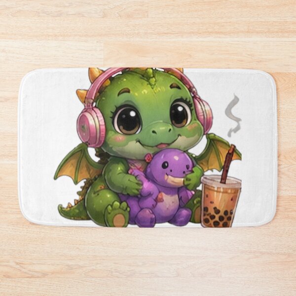 Item preview, Cute Dragon Boba Lover designed and sold by DailyDoodlesBySumbul.