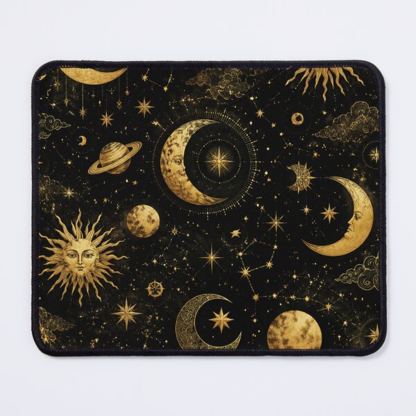 Item preview, Moody Celestial Phone Case | Black & Gold Moon Stars Constellation Luxury Cosmic Design designed and sold by Nara8.