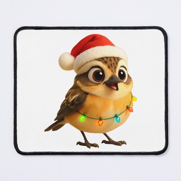 Item preview, Christmas Whinchat designed and sold by Sillytoe.