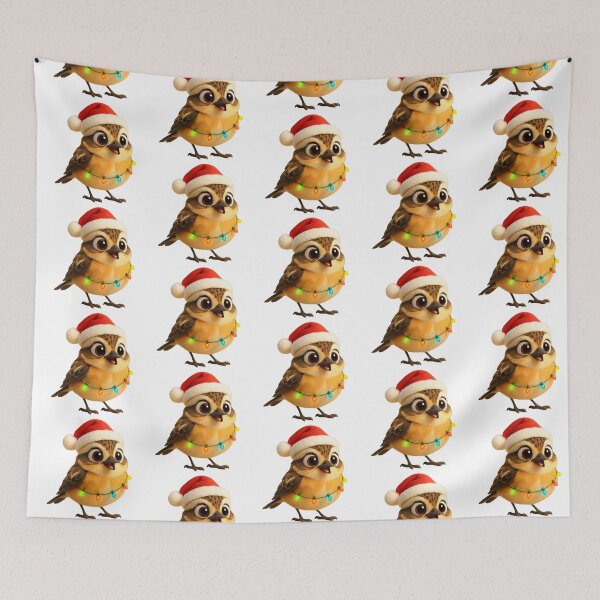 Item preview, Christmas Whinchat designed and sold by Sillytoe.