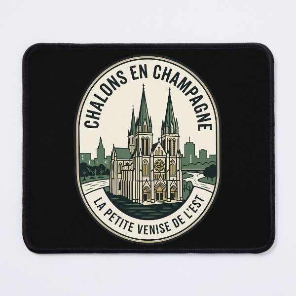 Item preview, Chalons En Champagne Vintage Travel Emblem designed and sold by k3rstman1.