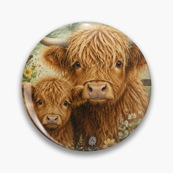 Item preview, Cute Highland Cows Phone Case | Watercolor Cow Floral Sunflower Cottagecore Design designed and sold by Nara8.